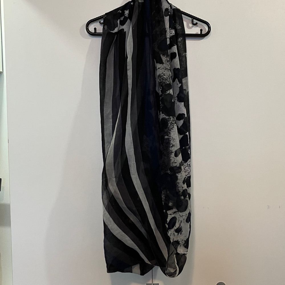 Patterned Infinity Scarf